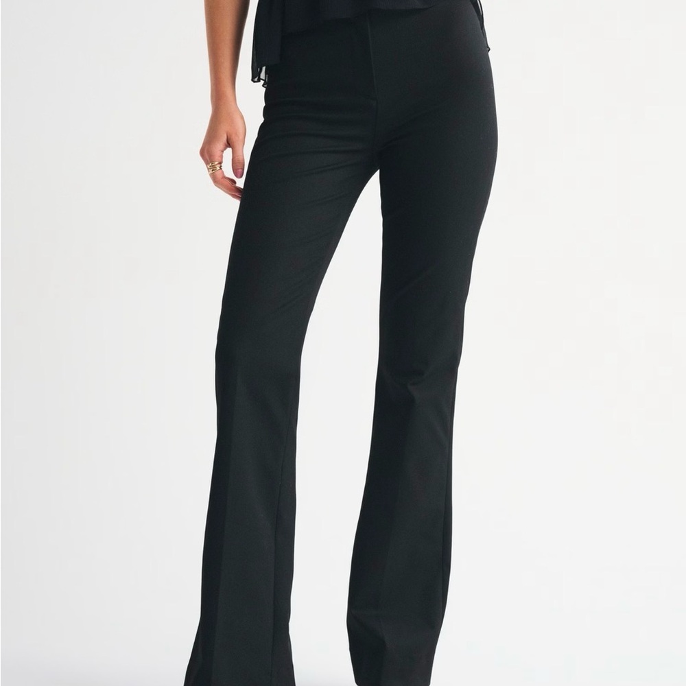 New Abercrombie & Fitch Forme Bootcut Pant - Classic Black - Picture 2 of 5